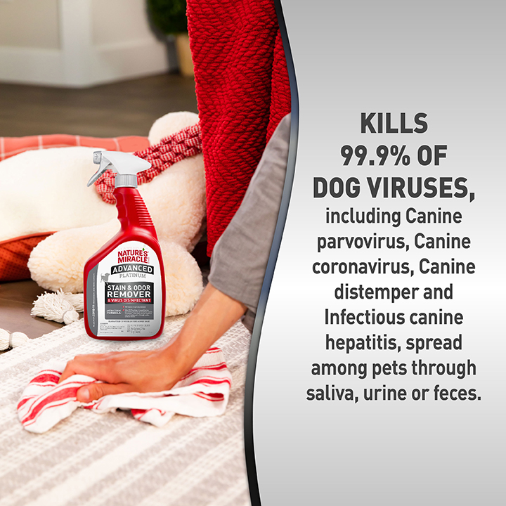 Nature's miracle disinfectant and shop odor eliminator
